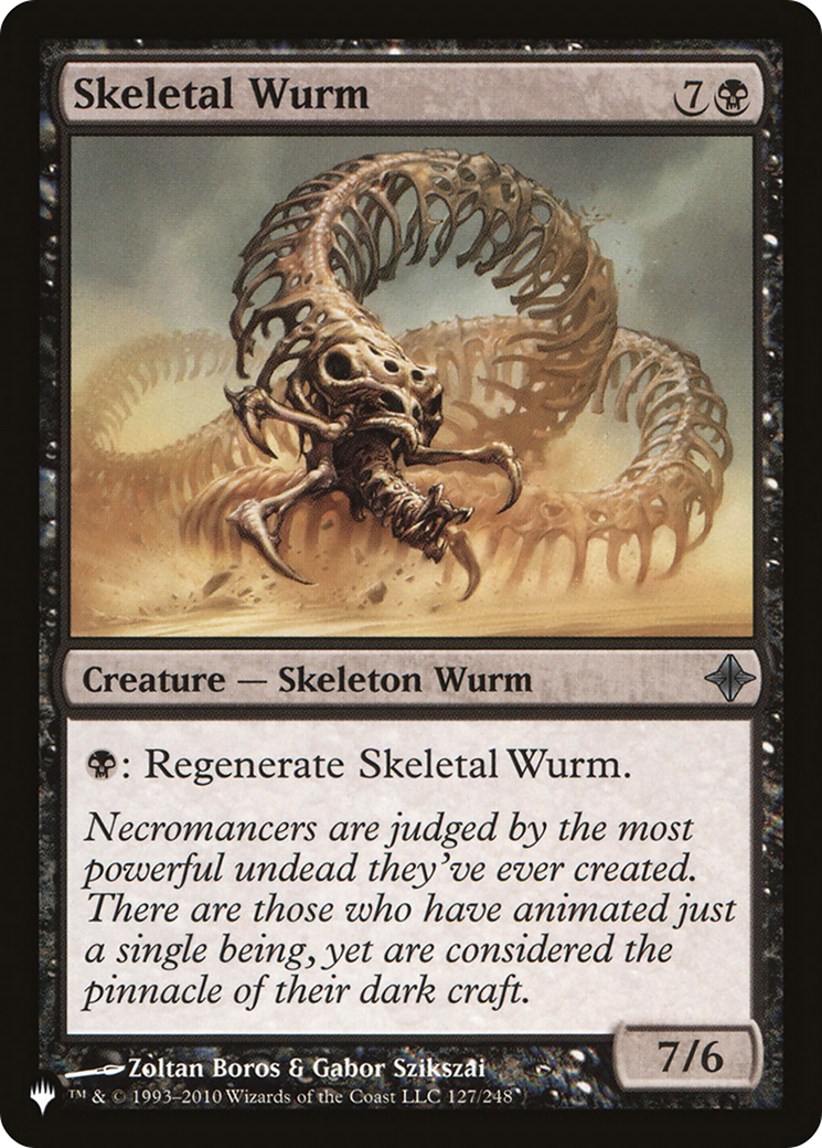 Skeletal Wurm [The List] | Clutch Gaming