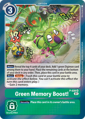 Green Memory Boost! [P-038] [Promotional Cards] | Clutch Gaming