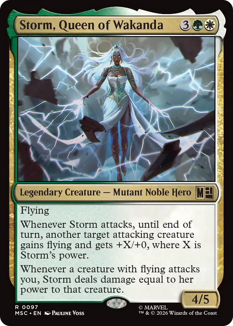 Storm, Queen of Wakanda [Marvel Super Heroes Commander] | Clutch Gaming