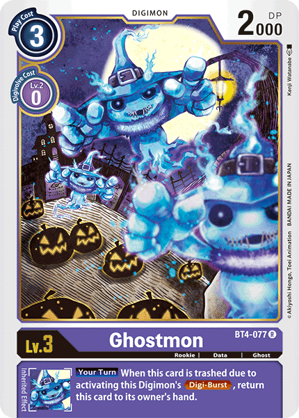 Ghostmon [BT4-077] [Great Legend] | Clutch Gaming