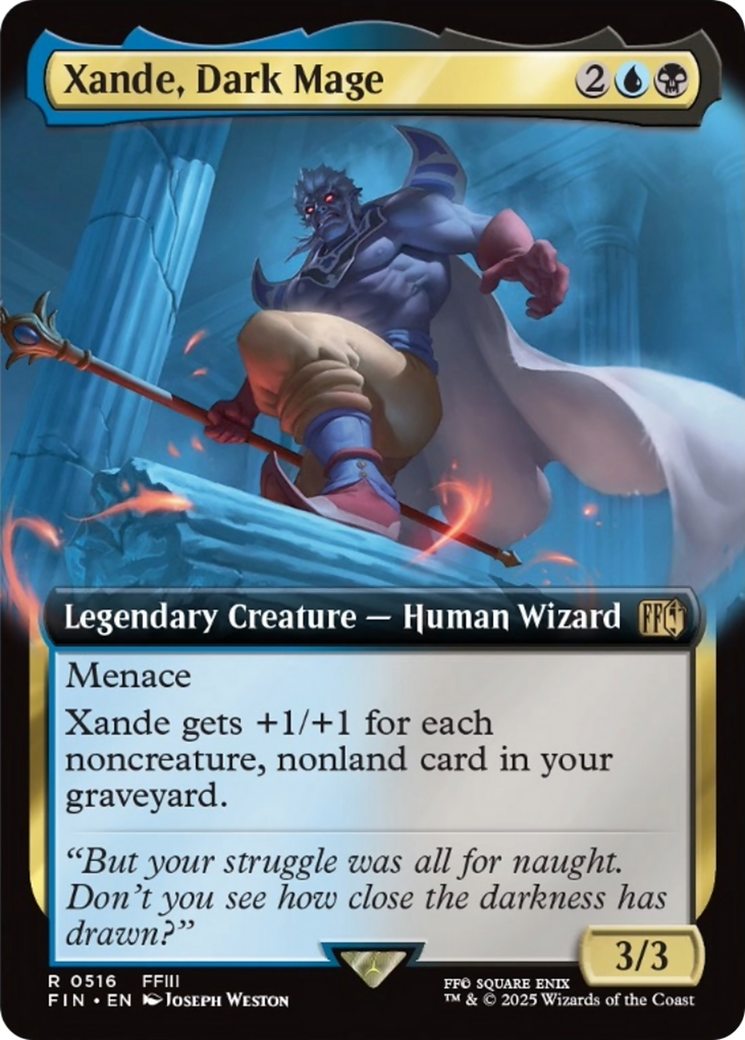 Xande, Dark Mage (Extended Art) [FINAL FANTASY] | Clutch Gaming