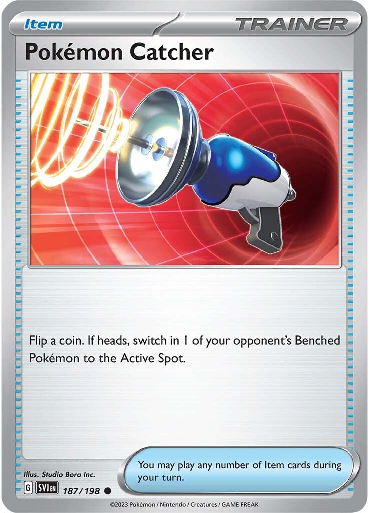 Pokemon Catcher (187/198) [Scarlet & Violet: Base Set] | Clutch Gaming