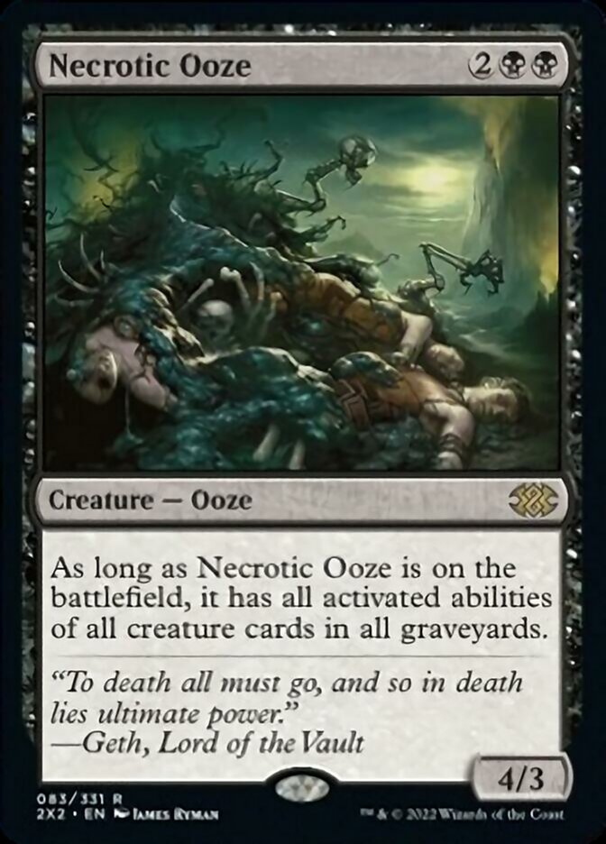 Necrotic Ooze [Double Masters 2022] | Clutch Gaming