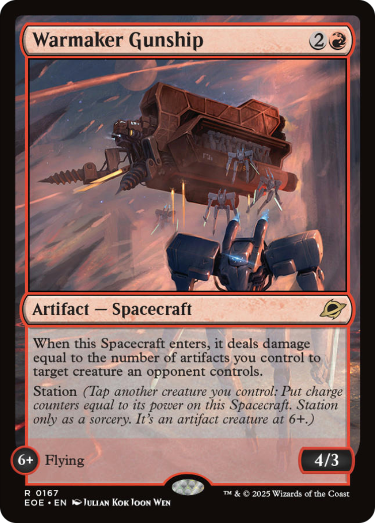 Warmaker Gunship [Edge of Eternities] | Clutch Gaming