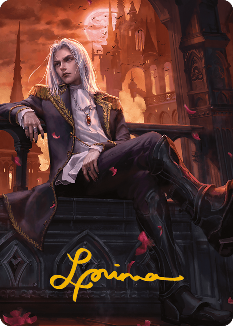 Sorin of House Markov Art Card (Gold-Stamped Signature) [Modern Horizons 3 Art Series] | Clutch Gaming