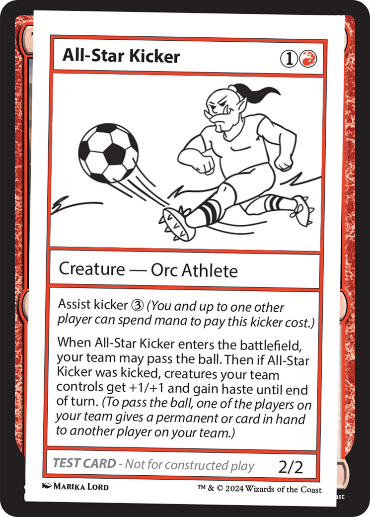 All-Star Kicker [Mystery Booster 2 Playtest Cards] | Clutch Gaming