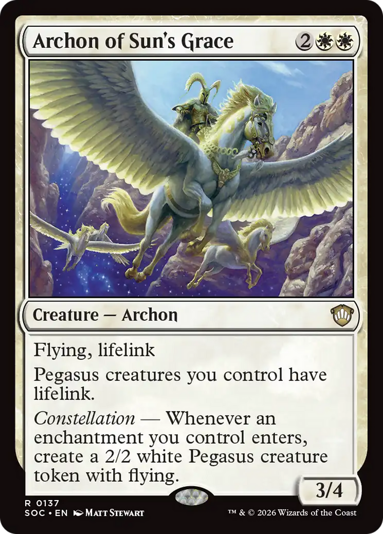 Archon of Sun's Grace [Secrets of Strixhaven Commander] | Clutch Gaming