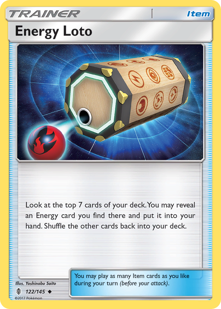 Energy Loto (122/145) [Sun & Moon: Guardians Rising] | Clutch Gaming