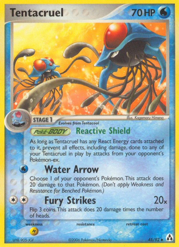 Tentacruel (45/92) [EX: Legend Maker] | Clutch Gaming