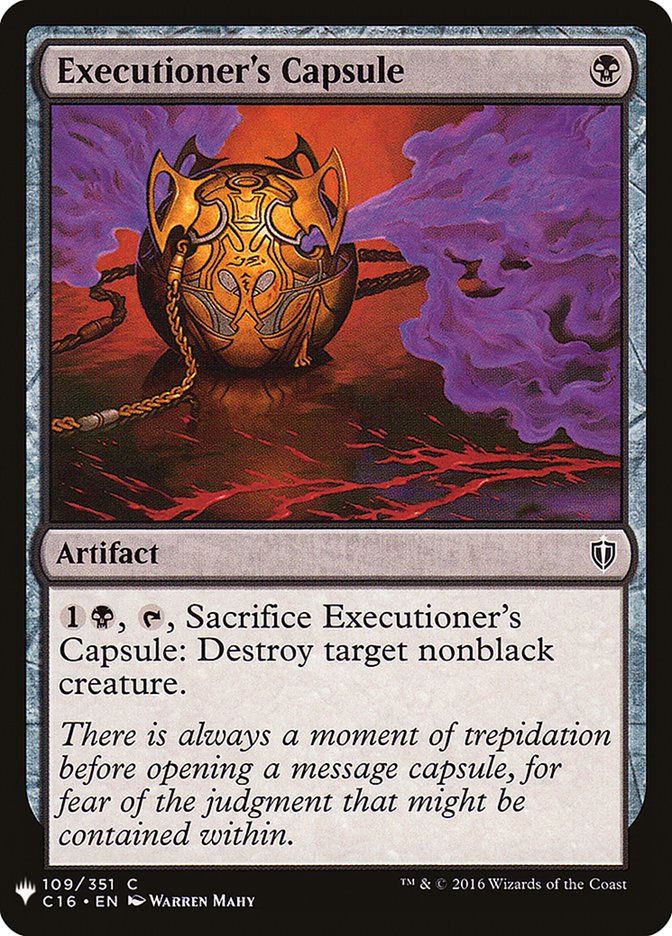 Executioner's Capsule [Mystery Booster] | Clutch Gaming