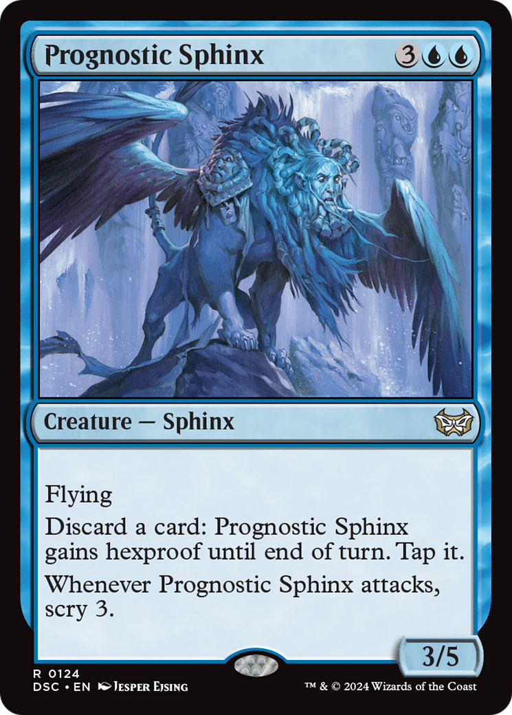 Prognostic Sphinx [Duskmourn: House of Horror Commander] | Clutch Gaming