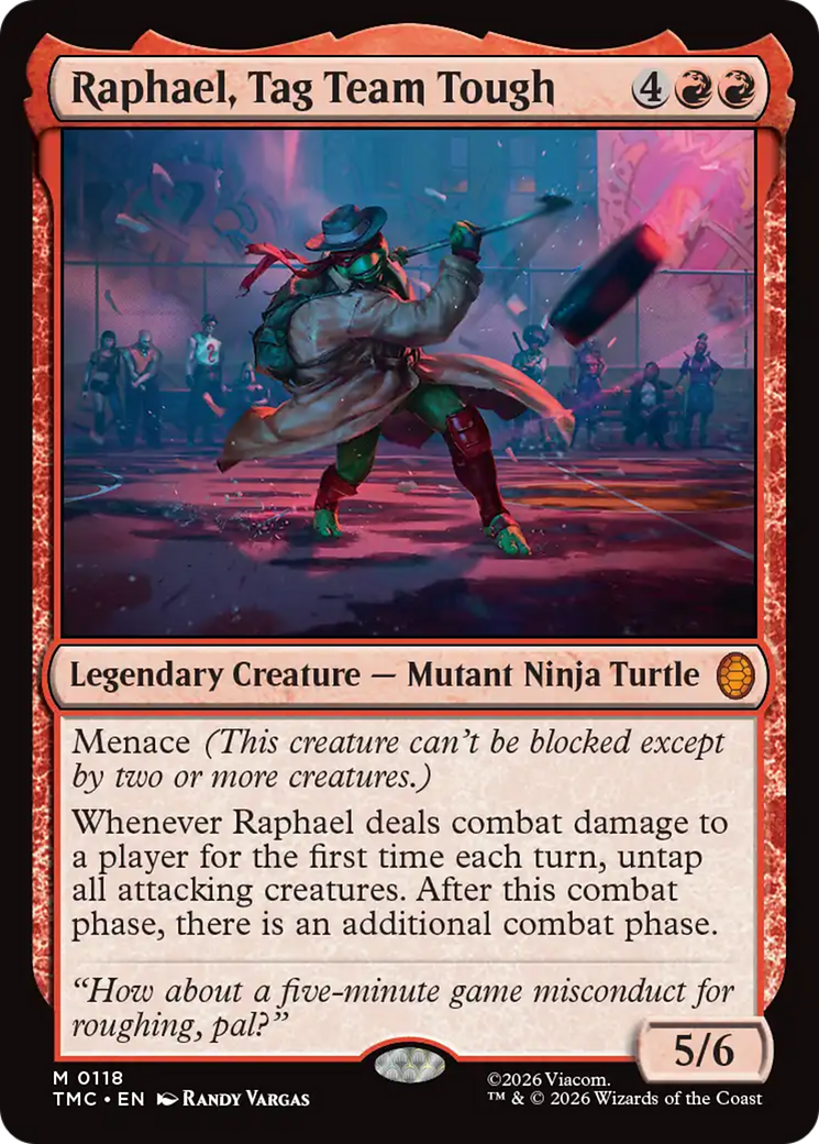 Raphael, Tag Team Tough [Teenage Mutant Ninja Turtles Commander] | Clutch Gaming