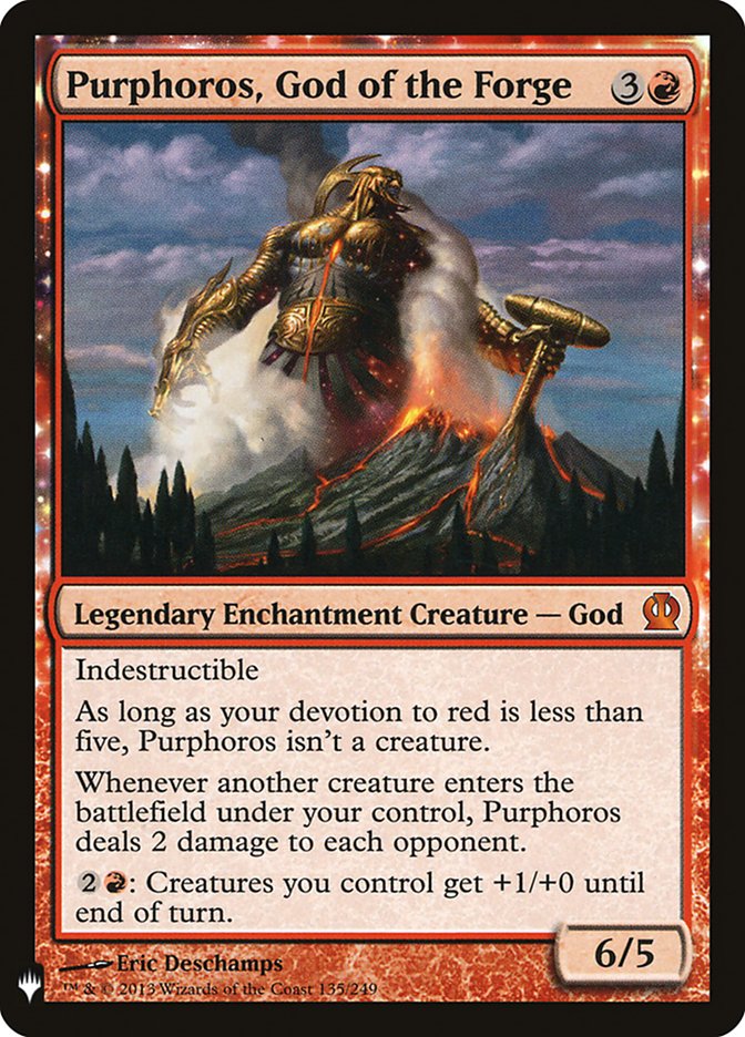 Purphoros, God of the Forge [Mystery Booster] | Clutch Gaming