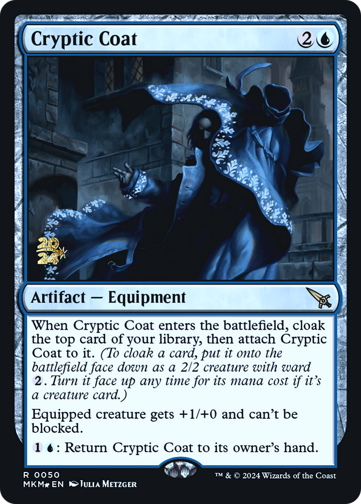 Cryptic Coat [Murders at Karlov Manor Prerelease Promos] | Clutch Gaming