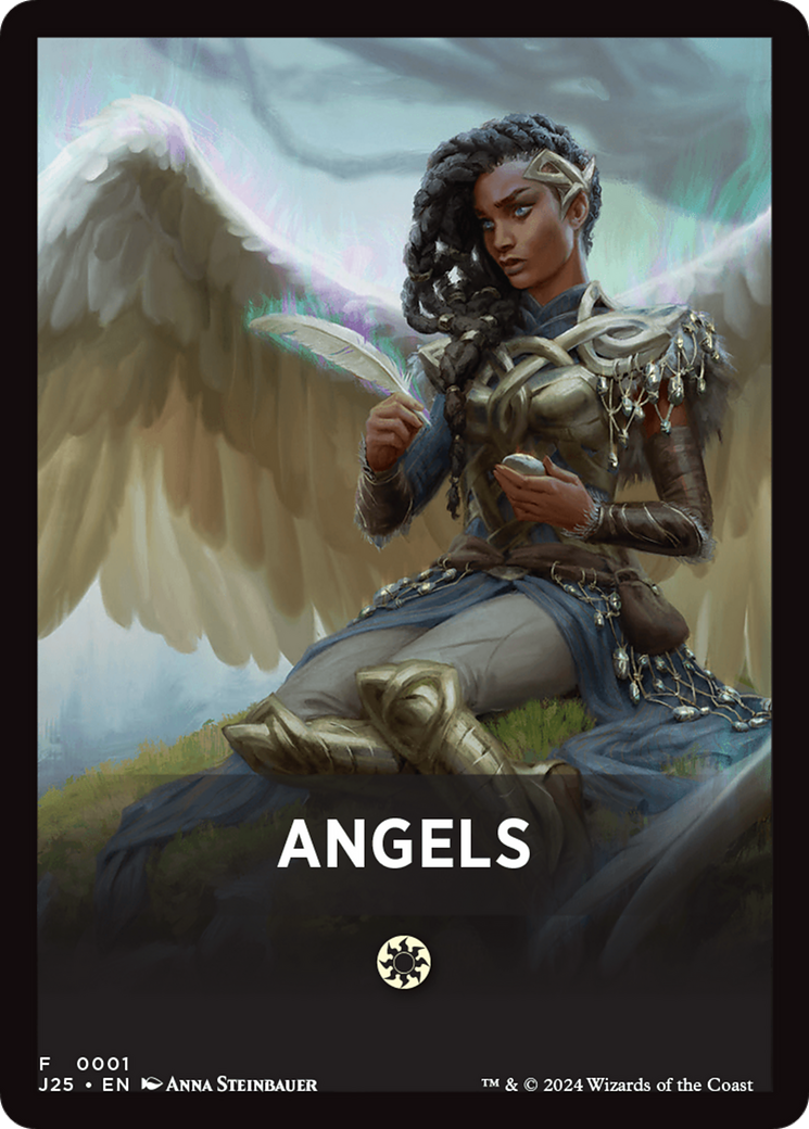 Angels Theme Card [Foundations Jumpstart Front Cards] | Clutch Gaming