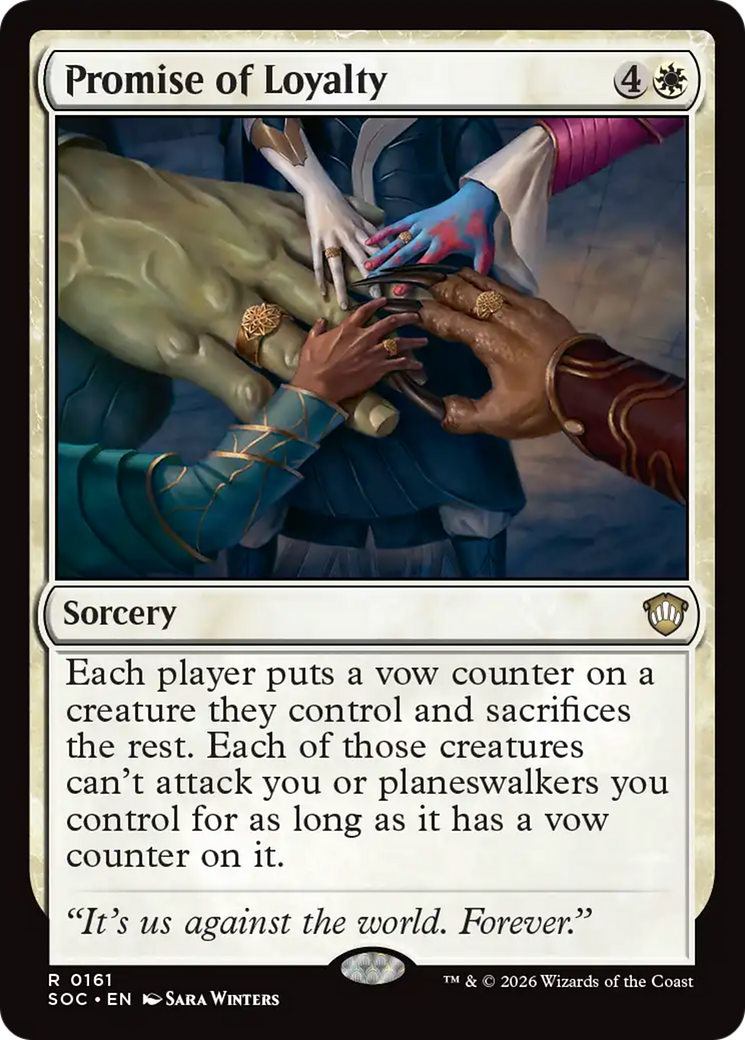 Promise of Loyalty [Secrets of Strixhaven Commander] | Clutch Gaming