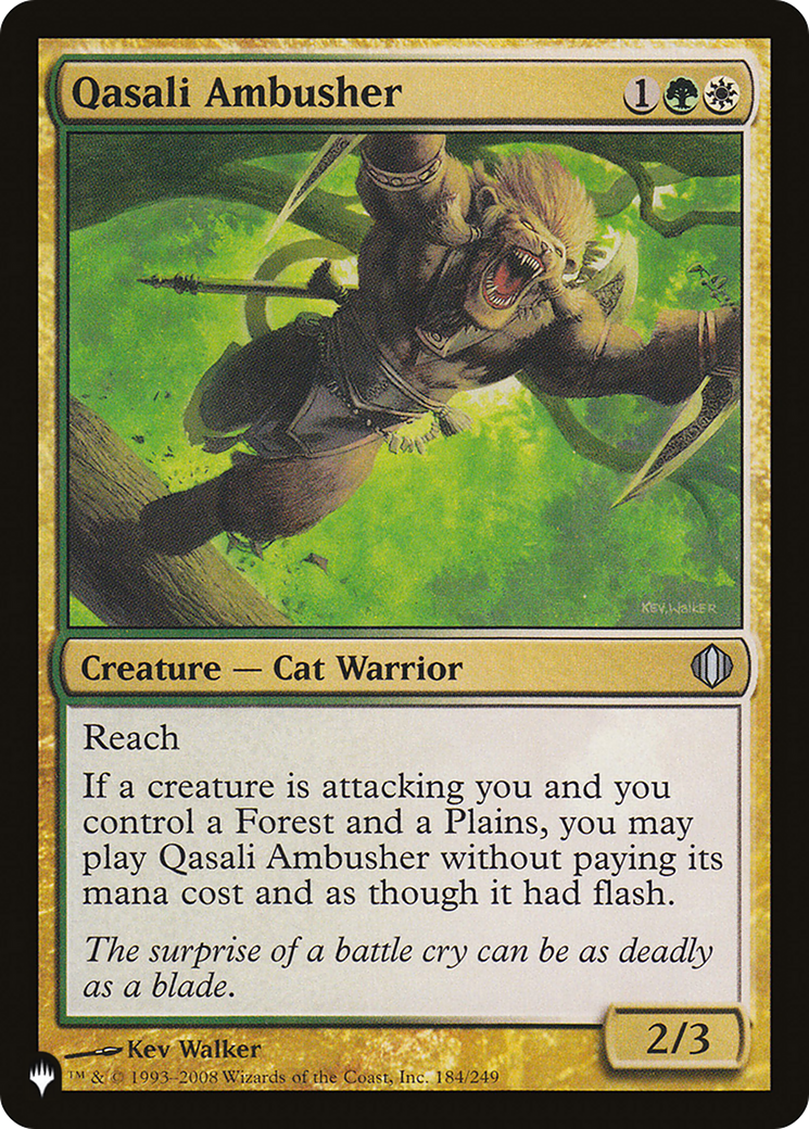 Qasali Ambusher [The List Reprints] | Clutch Gaming