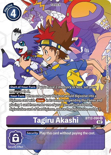 Tagiru Akashi [BT12-096] (Alternate Art) [Across Time] | Clutch Gaming