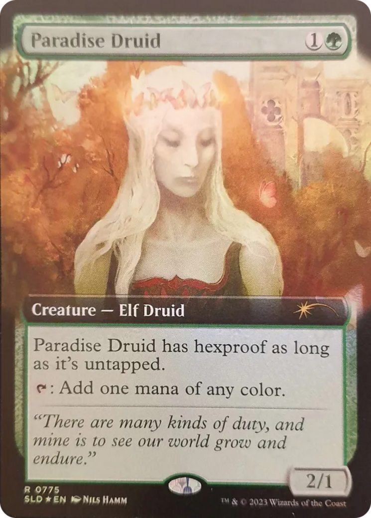 Paradise Druid (Extended Art) [Secret Lair Drop Series] | Clutch Gaming