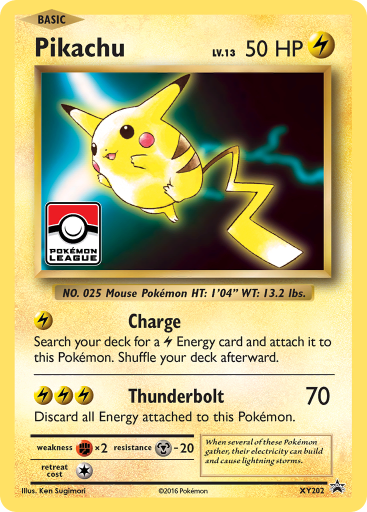 Pikachu (XY202) [XY: Black Star Promos] | Clutch Gaming