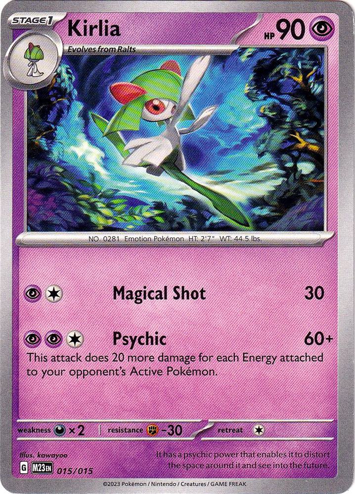 Kirlia (015/015) [McDonald's Promos: 2023 Collection] | Clutch Gaming