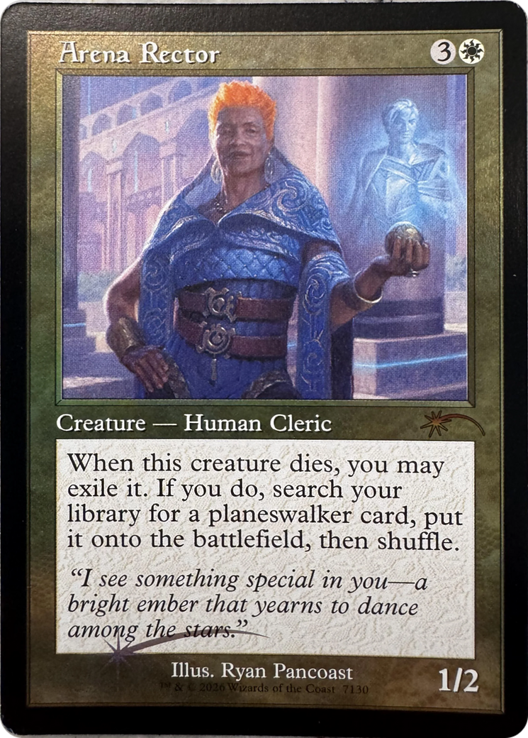 Arena Rector (Retro Frame) [Secret Lair Drop Series] | Clutch Gaming