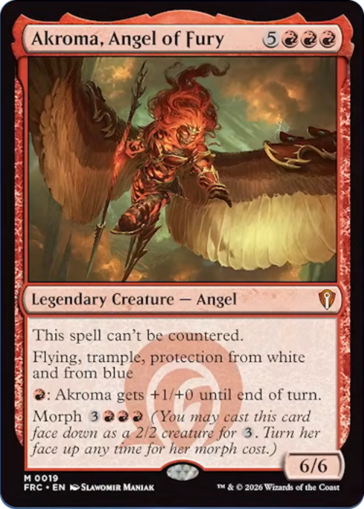 Akroma, Angel of Fury [Reality Fracture Commander] | Clutch Gaming