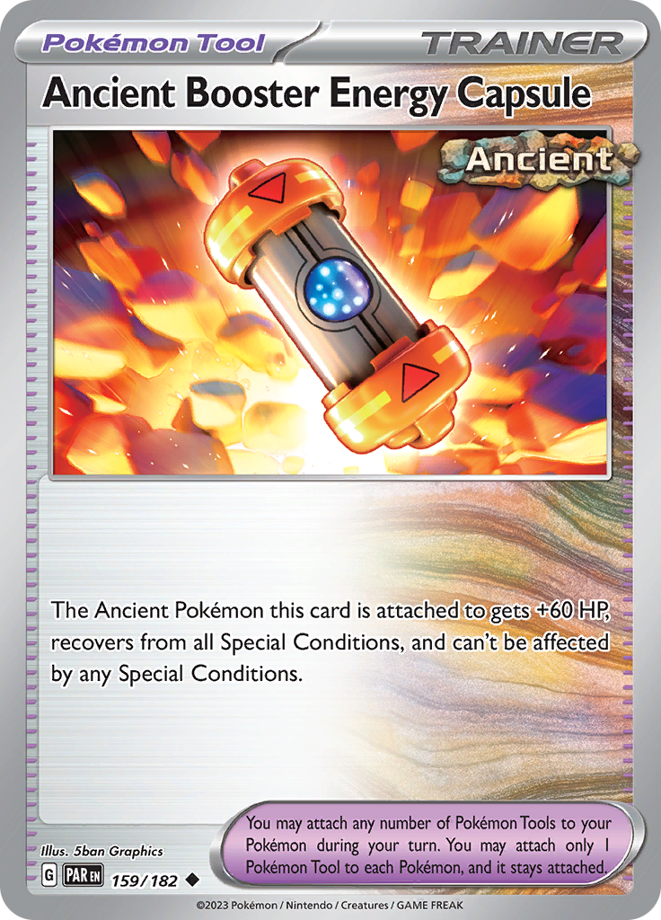 Ancient Booster Energy Capsule (159/182) [Scarlet & Violet: Paradox Rift] | Clutch Gaming