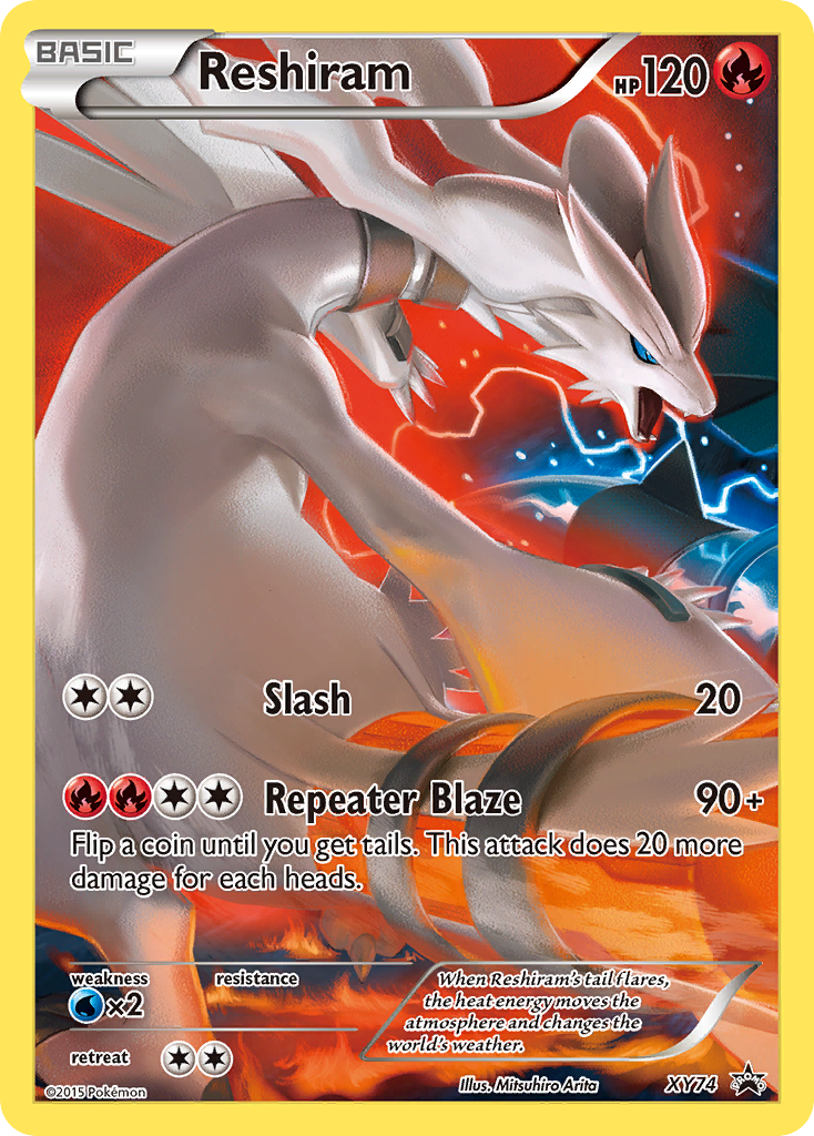 Reshiram (XY74) [XY: Black Star Promos] | Clutch Gaming