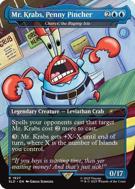 Mr. Krabs, Penny Pincher - Charix, the Raging Isle [Secret Lair Drop Series] | Clutch Gaming
