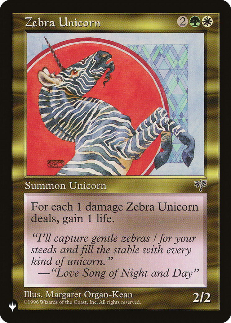 Zebra Unicorn [The List] | Clutch Gaming