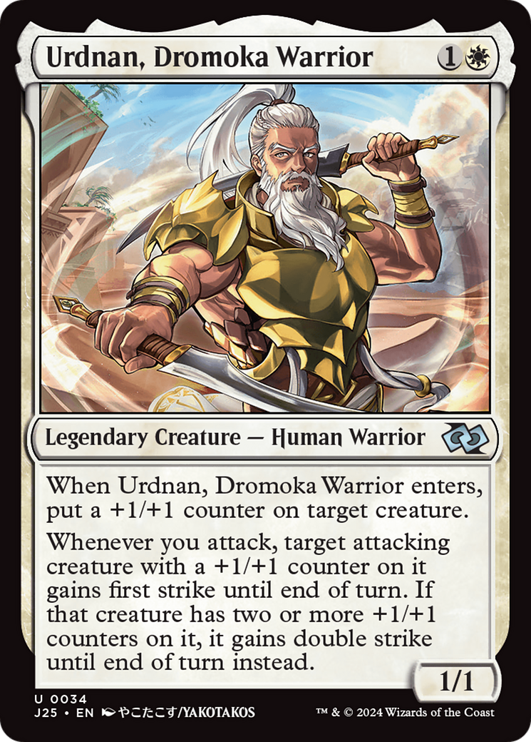 Urdnan, Dromoka Warrior (Anime) [Foundations Jumpstart] | Clutch Gaming