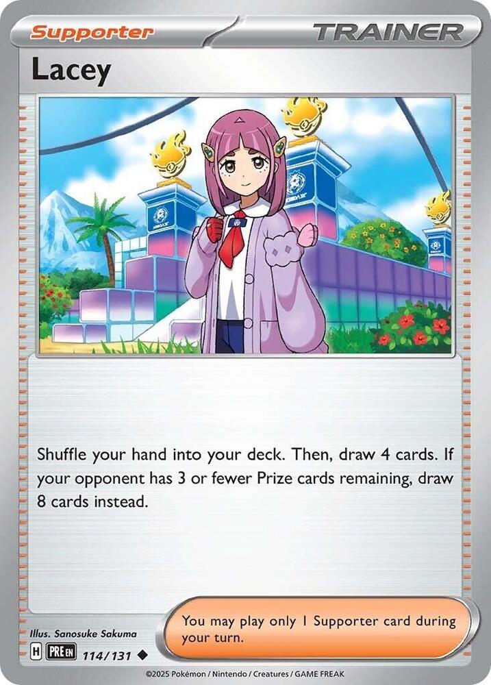 Lacey (114/131) [Scarlet & Violet: Prismatic Evolutions] | Clutch Gaming