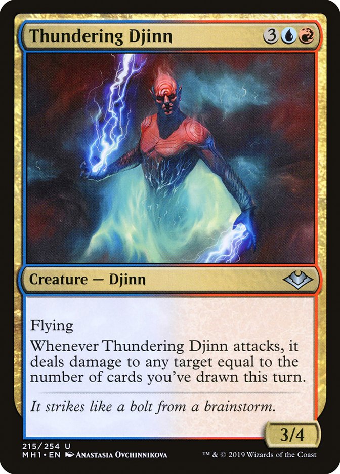 Thundering Djinn [Modern Horizons] | Clutch Gaming