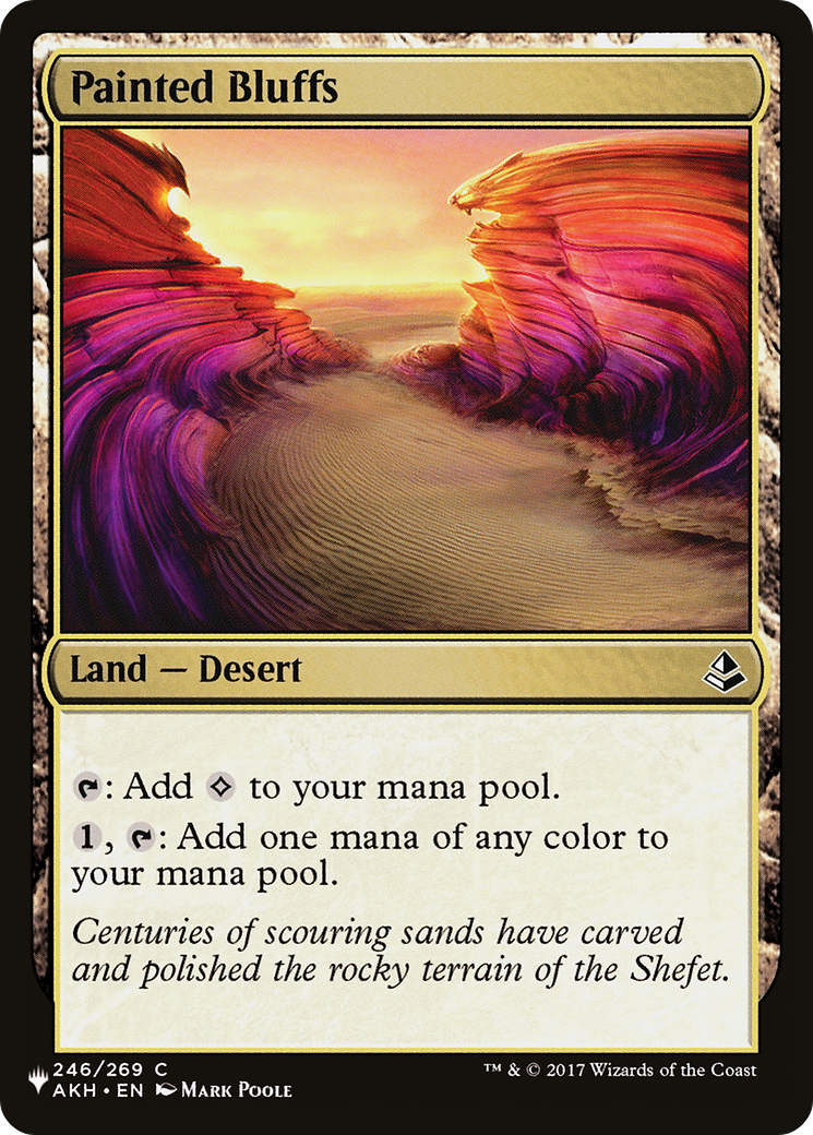 Painted Bluffs [The List Reprints] | Clutch Gaming