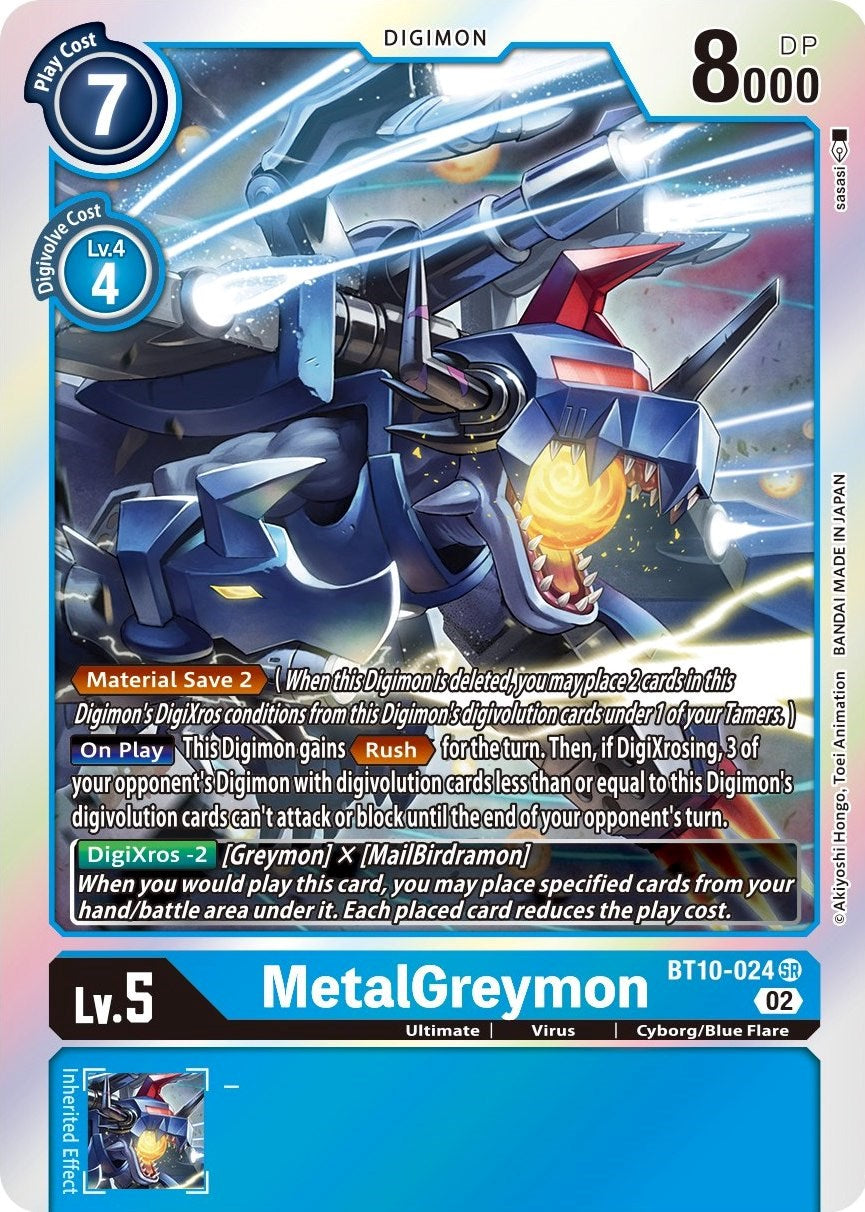 MetalGreymon [BT10-024] [Xros Encounter] | Clutch Gaming