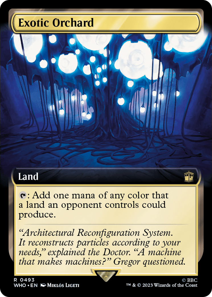 Exotic Orchard (Extended Art) [Doctor Who] | Clutch Gaming