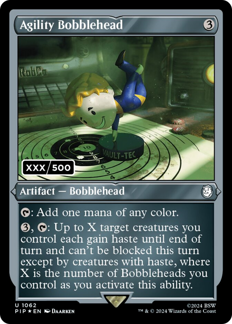 Agility Bobblehead (Serial Numbered) [Fallout] | Clutch Gaming