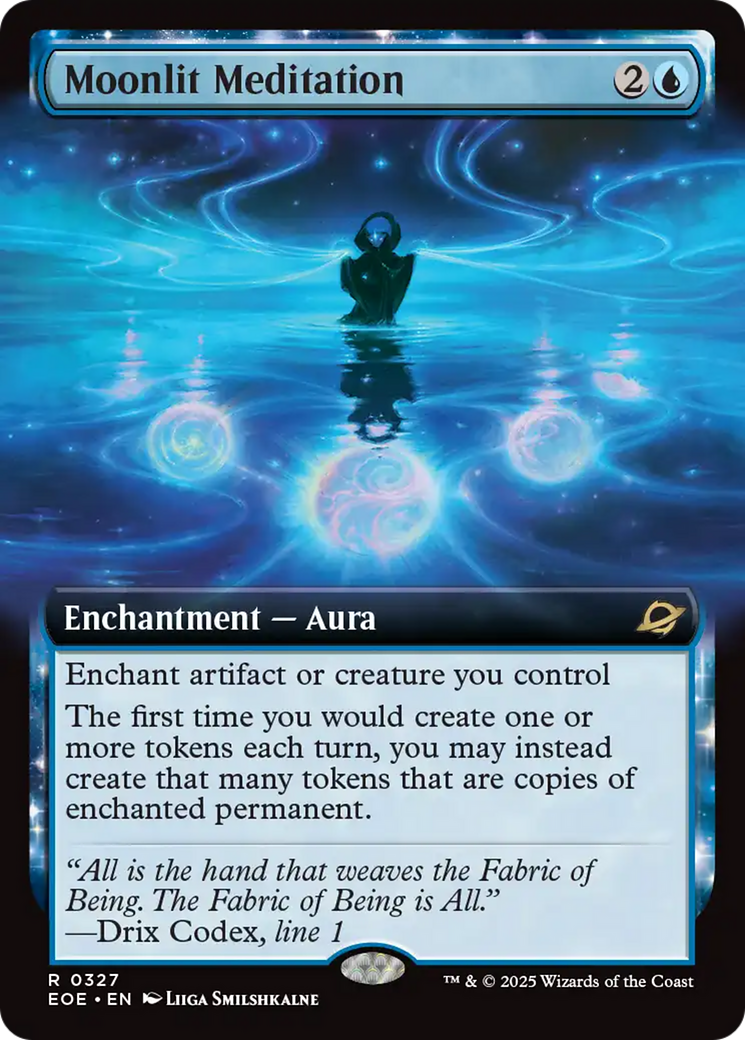 Moonlit Meditation (Extended Art) [Edge of Eternities] | Clutch Gaming
