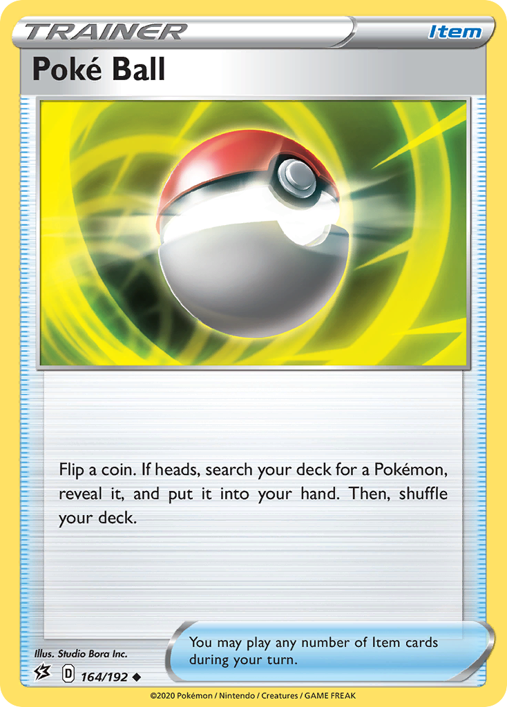 Poke Ball (164/192) [Sword & Shield: Rebel Clash] | Clutch Gaming