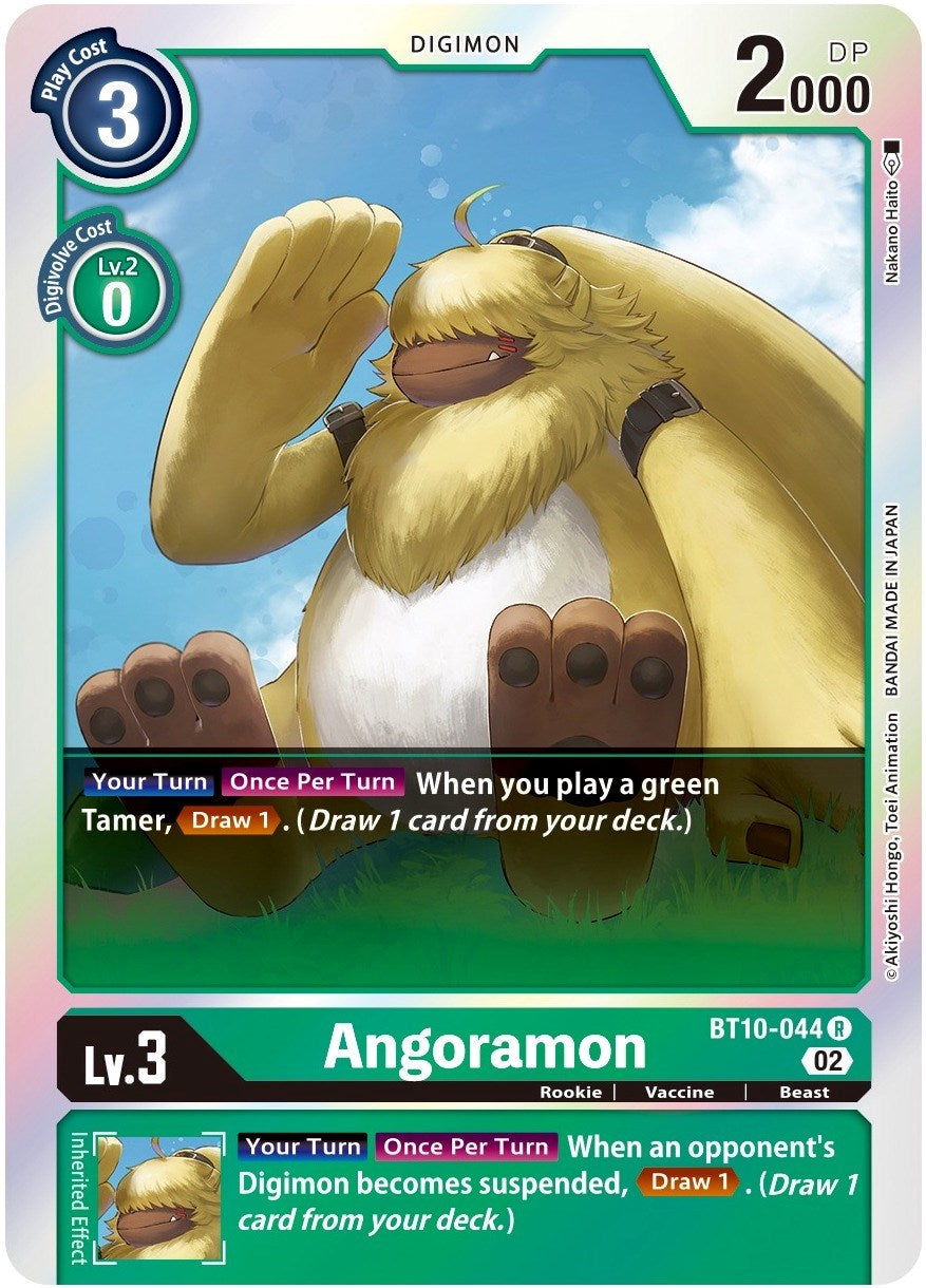 Angoramon [BT10-044] [Xros Encounter] | Clutch Gaming