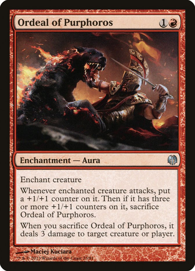 Ordeal of Purphoros [Duel Decks: Heroes vs. Monsters] | Clutch Gaming