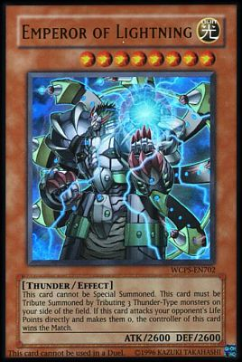 Emperor of Lightning [WCPS-EN702] Ultra Rare | Clutch Gaming