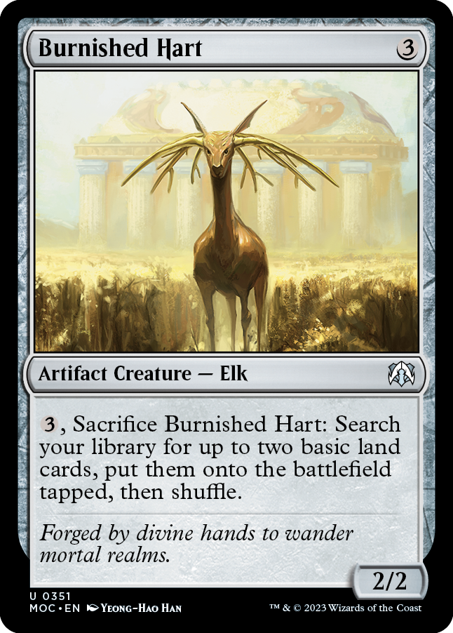 Burnished Hart [March of the Machine Commander] | Clutch Gaming