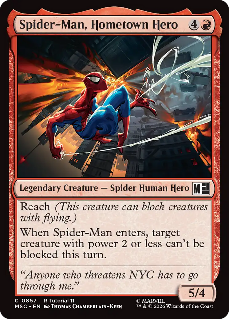 Spider-Man, Hometown Hero [Marvel Super Heroes Commander] | Clutch Gaming