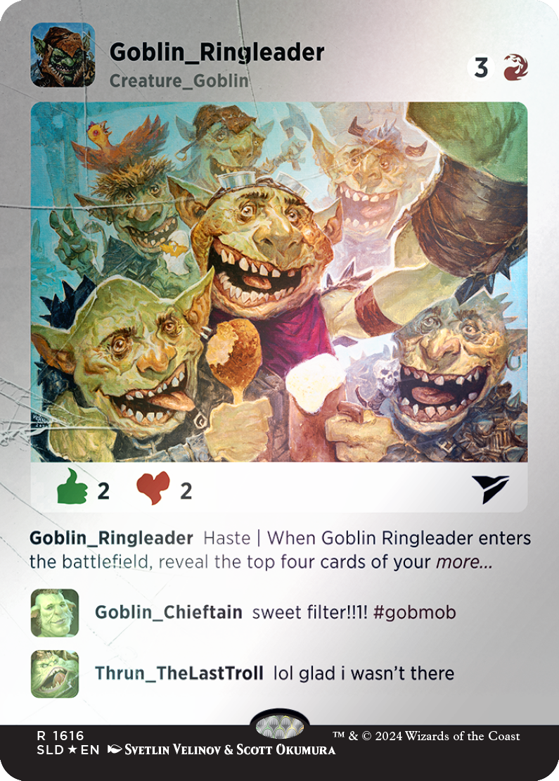 Goblin Ringleader (Rainbow Foil) [Secret Lair Drop Series] | Clutch Gaming