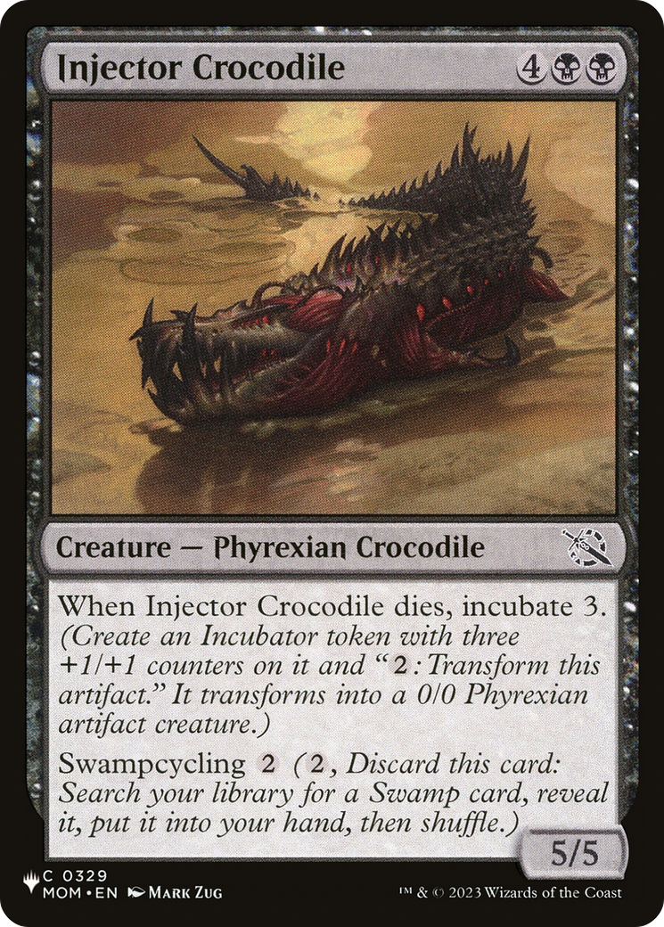 Injector Crocodile [The List Reprints] | Clutch Gaming