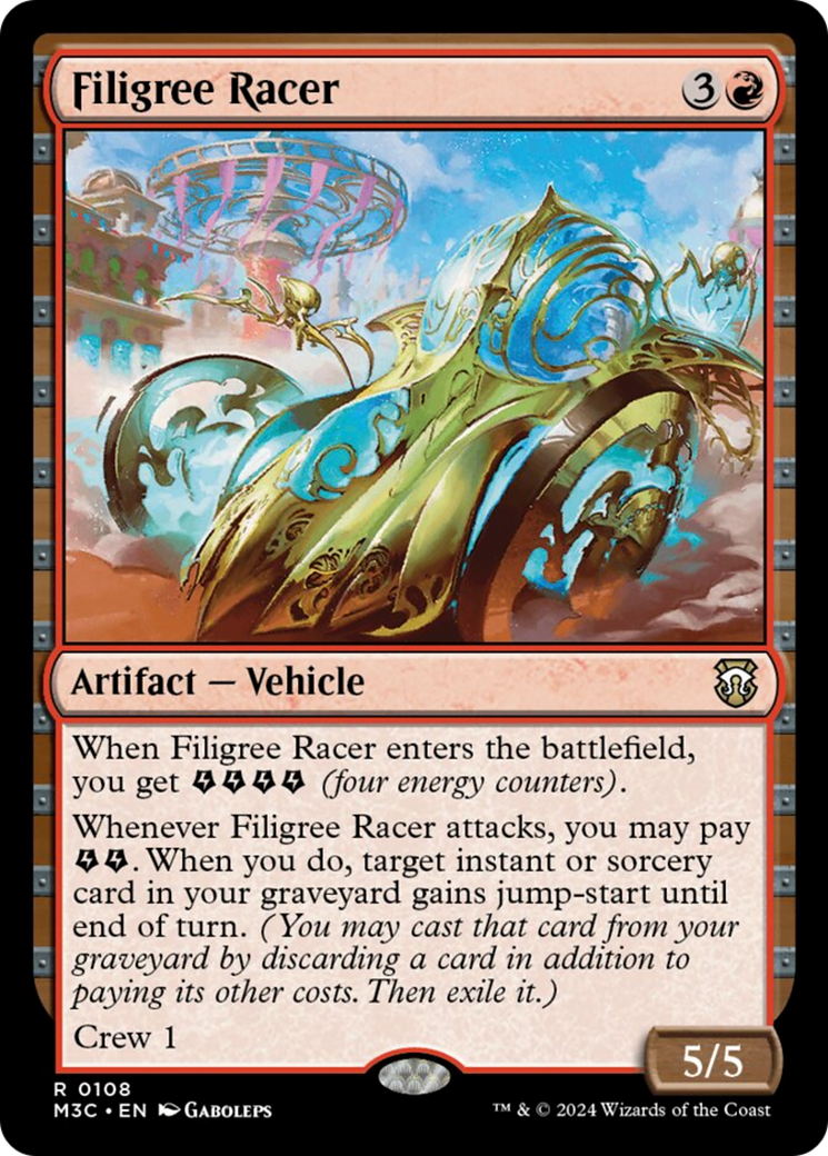 Filigree Racer [Modern Horizons 3 Commander] | Clutch Gaming