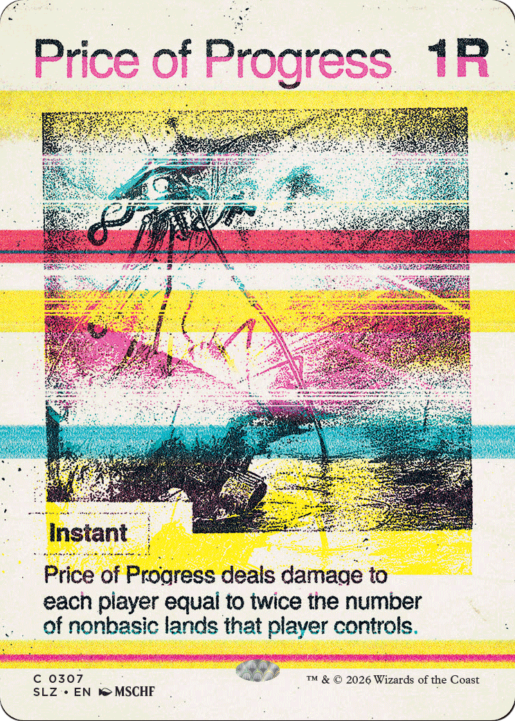 Price of Progress (0307) [Secret Lair x MSCHF: The Zeta Set] | Clutch Gaming