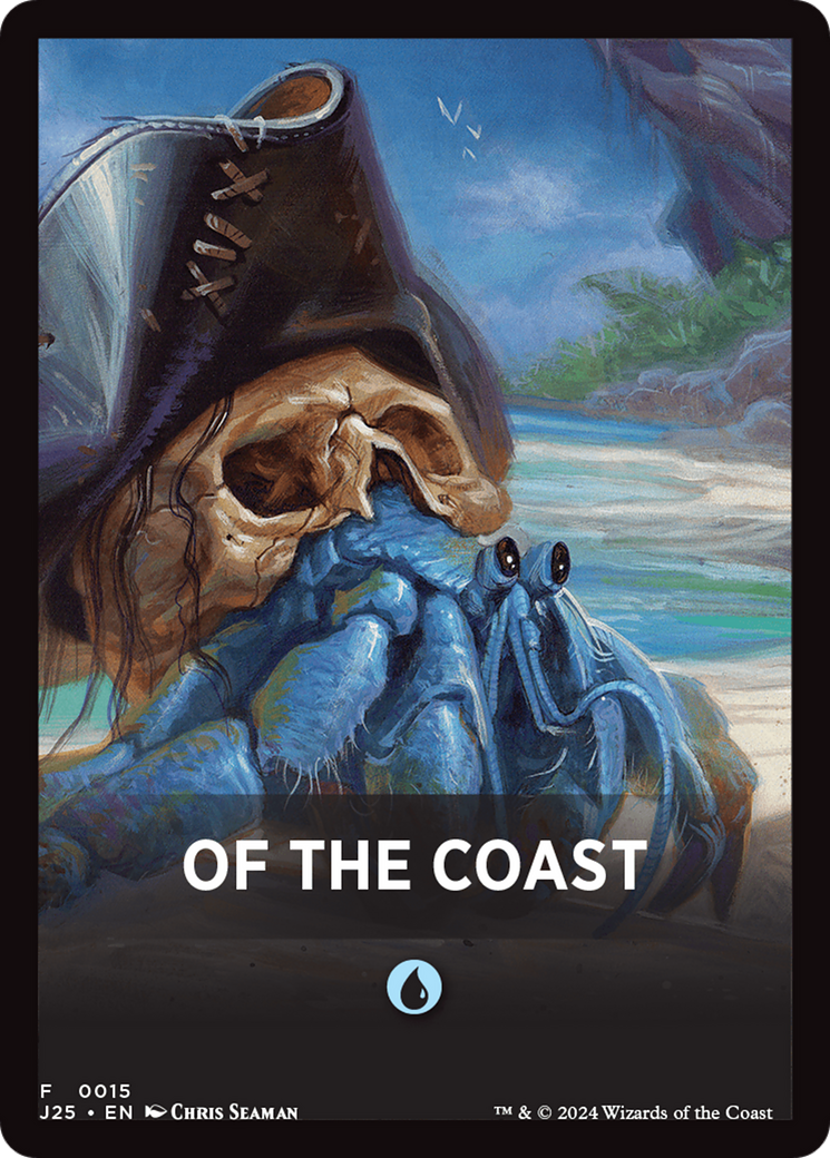 Of The Coast Theme Card [Foundations Jumpstart Front Cards] | Clutch Gaming